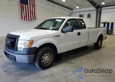 2014 Ford F150 Super Cab из США, поврежденный, VIN 1FTFX1CF1EKG53329